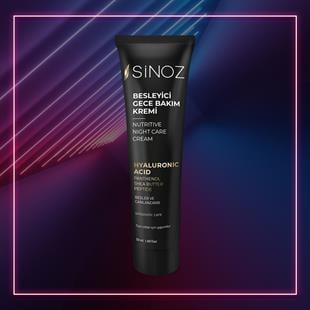 Sinoz Hyaluronic Acid Besleyici Gece Bakım Kremi 50 ml