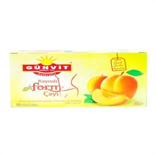 Günvit Kayısılı Form Çayı 20'li