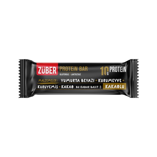 ZUBER PROTEIN BAR GLUTENSIZ KAKAOLU 40  GR
