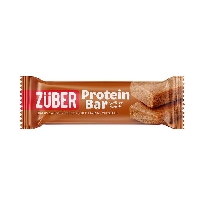 Züber Protein Bar Sütlü Hurmalı 35 gr