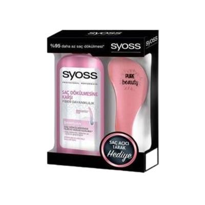 SYOSS SAMPUAN 550ml SAÇ DÖKÜLMESINE KARSI + Pure Tarak
