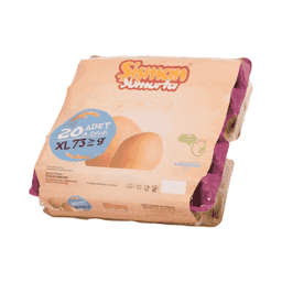 Şişman Yumurta XL Boy 20'li 73 G