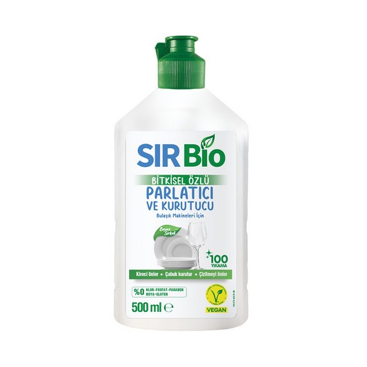 Sır Bio Bulaşık Makinesi Parlatıcı &Kurutucu 500 ml