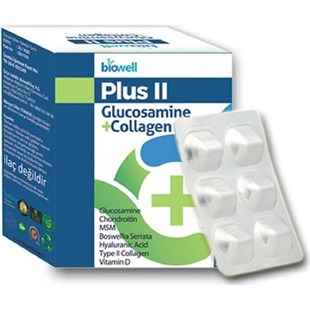 Biowell Plus II Glucosamine + Collagen 60 Kapsül