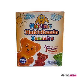 Multi Jelly Multivitamin 7 Paket Çiğnenebilir Form
