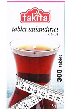 Takita Tablet Tatlandırıcı 18 Gr