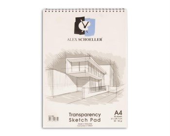 Alex Schoeller Aydınger Defter Eskiz Spiralli 30 YP A4 50/55 GR ALX-864