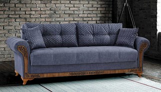 Notte Ekru Kanepe Delux- Minderli