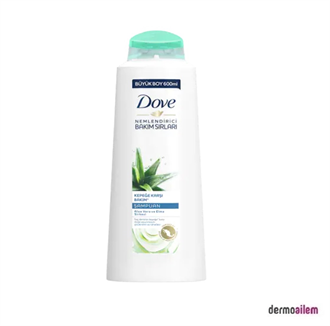 Dove Aloe Vera Kepeğe Karşı Etkili Şampuan 600 ml