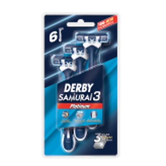 Derby Samurai Platinum 3 Blister 6'lı