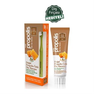 Eyüp Sabri Tuncer Propolis Özlü Diş Macunu 75 ml + Diş Fırçası Hediyeli