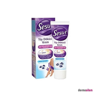 Sesu Tüy Dökücü Krem İnce Tüyler 100 ml