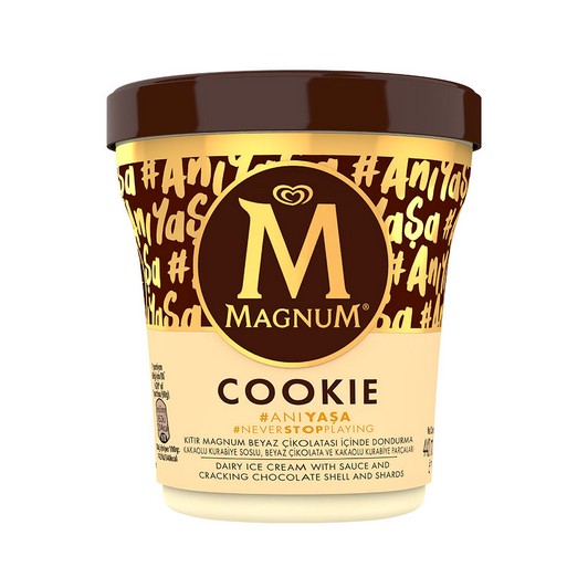 Algida Magnum Crack Pint Cookie 440 ml