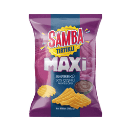 Samba Tırtıklı Barbekü Patates Cipsi 200 G