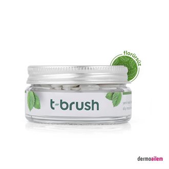 T-Brush Nane Aromalı Florürsüz 90'lı Diş Macunu Tableti
