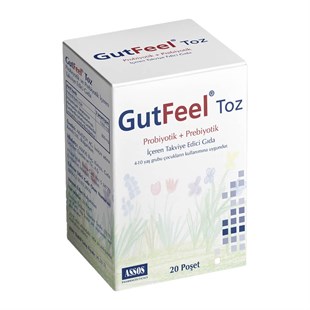 Gutfeel Prebiyotik Probiyotik Toz 20 Saşe