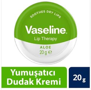 Vaseline Dudak Nemlendiricisi Aloe Vera 20 gr