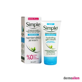 Simple Water Boost Nemlendirici Jel Krem 50 ml