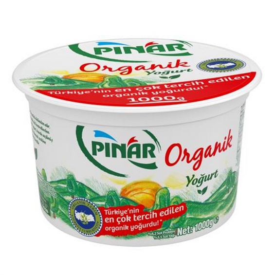 Pınar Organik Yoğurt 1000 gr