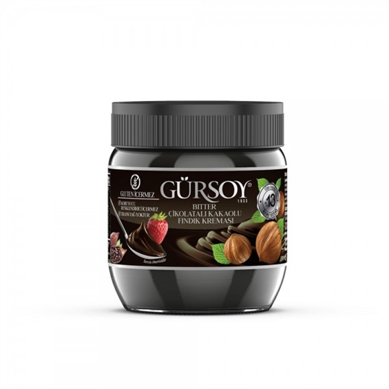 Gürsoy Bitter Çikolatalı Fındık Kreması 400 gr