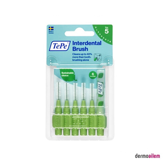 TePe Arayüz Fırçası 5 Numara Blister Yeşil 0,8 mm T185