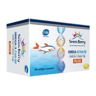 Seven Berry Omega-3 Balık Yağı Plus 50 Softgel Kapsül