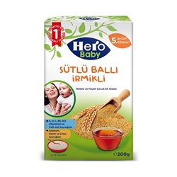 Hero Baby  Sütlü Ballı İrmikli Mama 200 gr