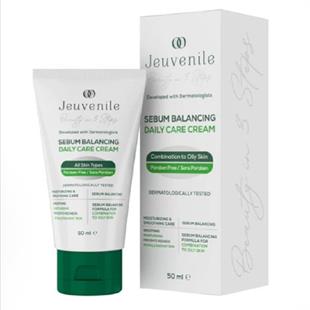 Jeuvenile Yağlı ve Karma Ciltler Için Akne Karşıtı Cilt Bakım Kremi 50 ml