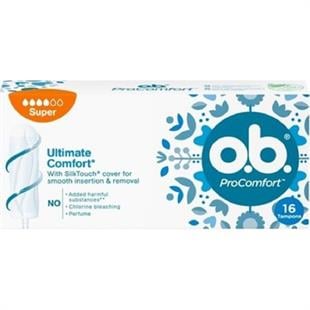 O.B ProComfort Ultimate Tampon Süper Plus 16'lı