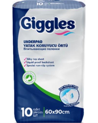 giggles Yatak Koruyucu Örtü 60x90 10 Adet
