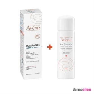 Avene Tolerance Hydra-10 Hydrating Cream 40 ML Termal Su 50 ML Hediyeli