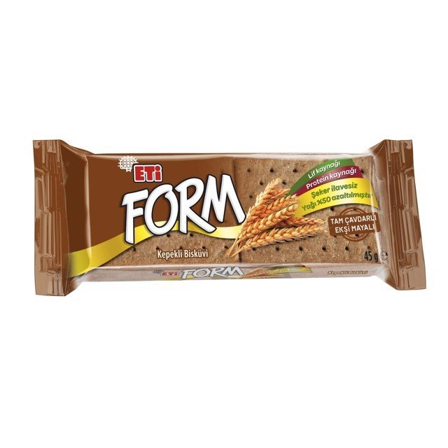 Eti Form Tam Çavdarlı Ekşi Mayalı Bisküvi 45 gr
