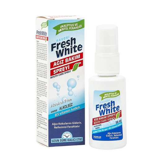 FRESH WHİTE AĞIZ BAKIM SPREYİ 30 ML