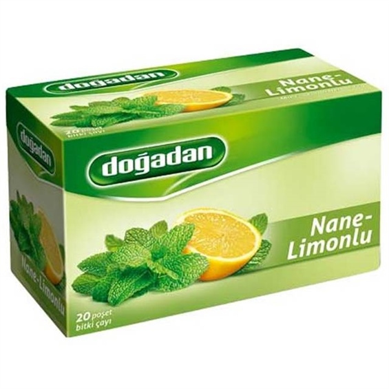Doğadan Nane Limon Bardak Poşet Bitki Çayı 38 Gr