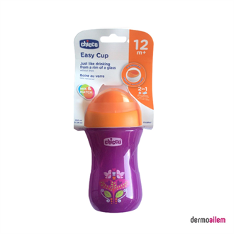 Chicco Easy İleri Seviye Bardak 266 ml 12 Ay+ Mor