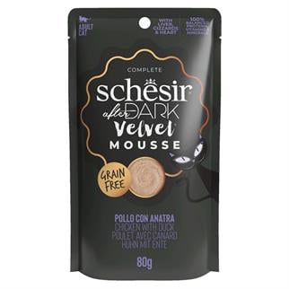 Schesir After Dark Tavuklu ve Ördekli Kedi Pouch Maması 80gr