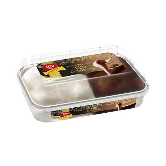 Algida Maraş Çifte Dövülmüş Sade Çikolata 500 ml