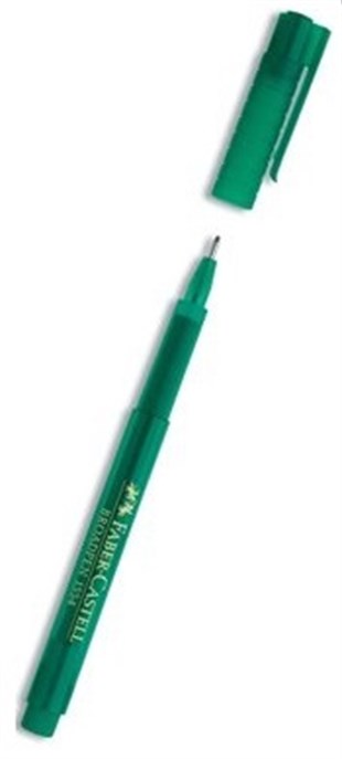 Faber-Castell Broadpen Keçeli Kalem 0.8 MM Yeşil 155467