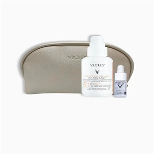 Vichy Capital Soleil UV Age Daily SPF50+ 40 ml - Hediyeli Kofre Paketi