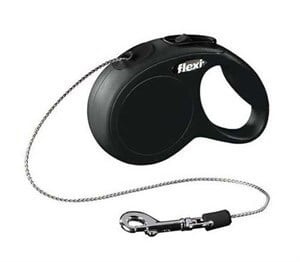 Flexi New Classic Medium 5 Mt İp Siyah