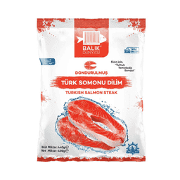 Balık Dünyası Dondurulmuş Somon Dilim 440 G