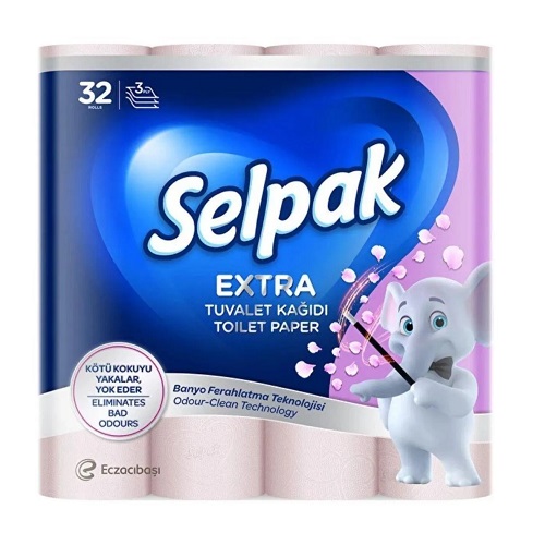 Selpak Tuvalet Kağıdı Banyo Ferahlığı 32'li