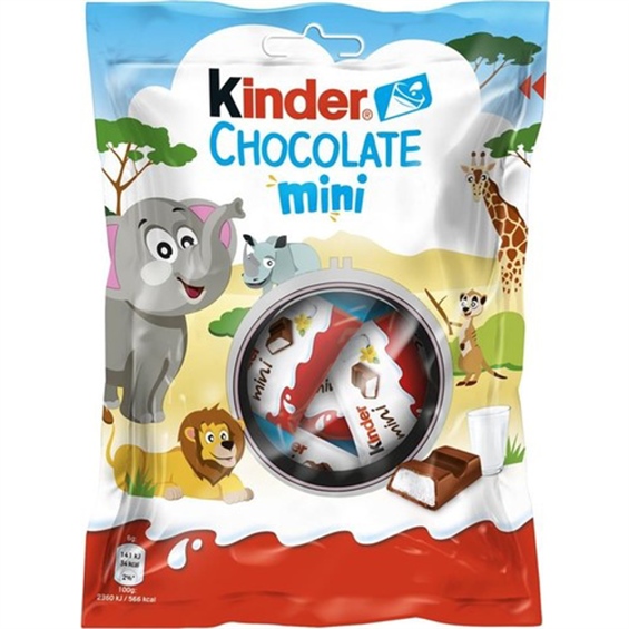 Kinder Schokolade Mini 120 gr