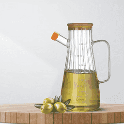 Line Borosilikat Kapaklı Yağlık 1 L