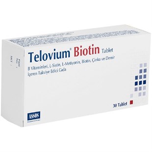 Telovium Biotin 30 Tablet