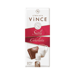 Vince Sütlü Çikolata 80 G