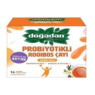Doğadan Probiyotikli Rooibos Çayı Vanilyalı 14'lü