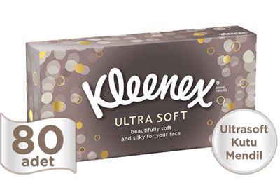 KLEENEX ULTRA SOFT KUTU MENDIL 80 LI