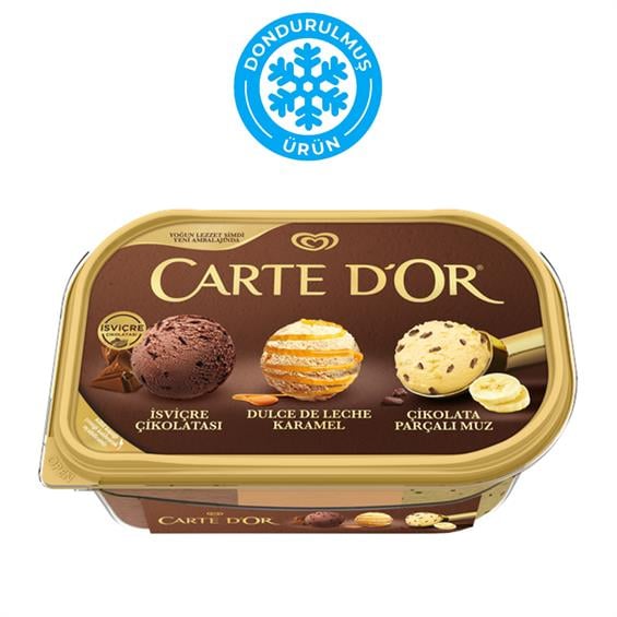 Algida Carte D'or Classic Karamel Muz 850 ml