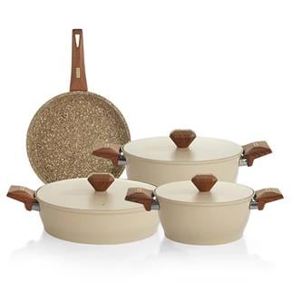 Schafer Toscana Döküm Tencere Seti 7 Parça